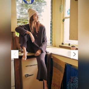 NWOT Free People Hailee Sweater Set